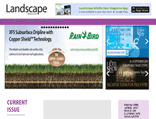 Tablet Screenshot of landscape-me.com